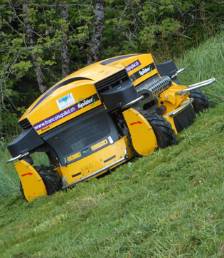 Fauchage Spider - tondeuse tout terrain