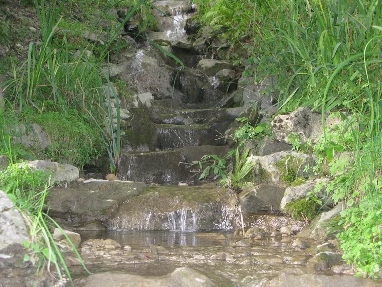 Amenagement cascade gryon